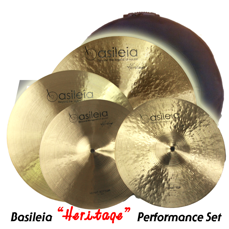 Basileia Heritage Cymbal Set  /심벌/헤리티지/바실레이아/드럼/심벌세트